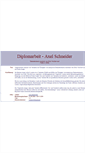 Mobile Screenshot of diplom.axelschneider.info